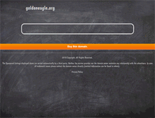 Tablet Screenshot of goldeneagle.org